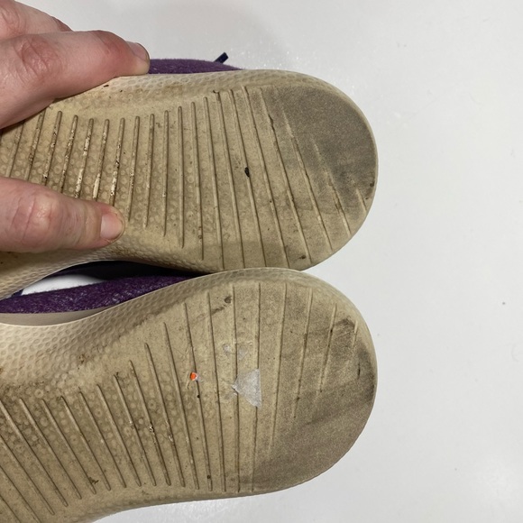 All Birds Woman’s Purple Wool Lace Up Washable Sneakers Size 8 - Picture 14 of 16